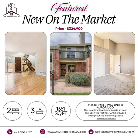 Just Listed - Fraser Way in Aurora, CO
