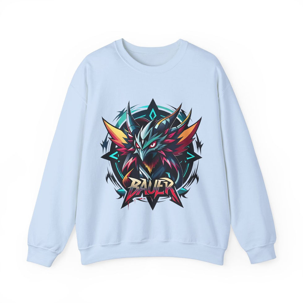 Miniature : Unisex Heavy Blend™ Crewneck Sweatshirt Rainbow-Phoenix