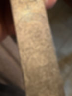 Thumbnail: 1680-1720 German /English officers hanger lion head super bone dyed green grip 