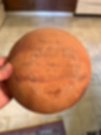 Thumbnail: American Pa. Early 19th century slip decorated Redware dish 