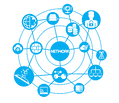 Team of experts providing IT Services and end-to-end IT Solutions at Nebulaar's workspace, Networking Logo
