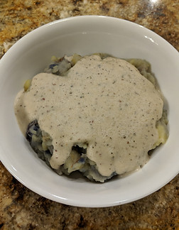 Mashed Potatoes and gravy