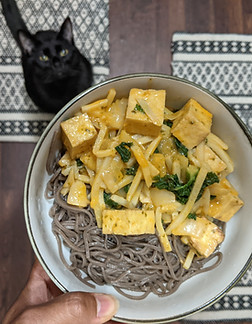 Creamy Bamboo and Tofu Stir Fry