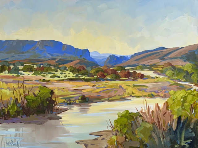 Impressionism | Original Art | 36x48 | Landscape | Refreshing