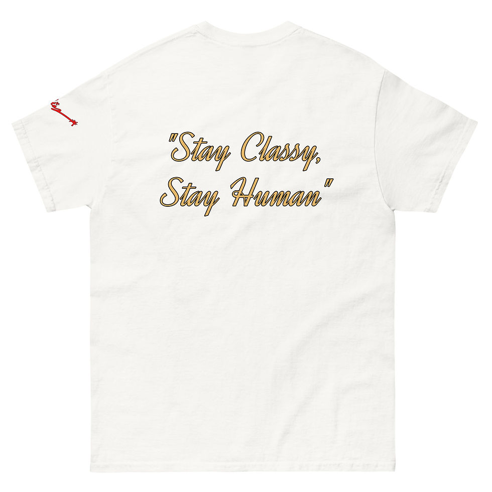 Thumbnail: Unisex M.Class Dias - Classic tee - Autograph - Back Quote