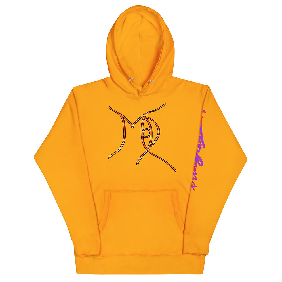 Thumbnail: Unisex M.Class Dias - Hooded Sweatshirt - Autographed Left Sleeve - Back Quote