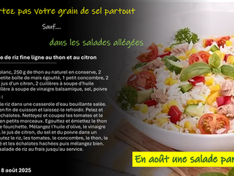 La salade du jour