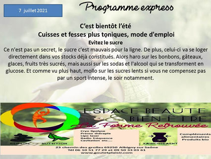 prendre soin de son corps