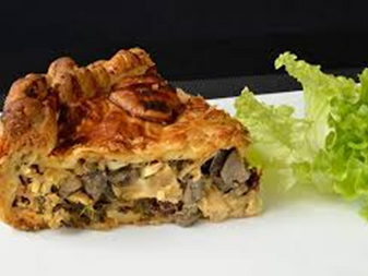 Tourte dinde et champignons 9 sept