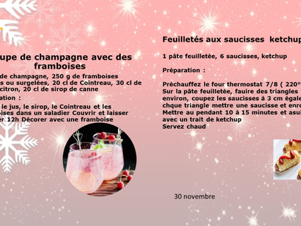 recettes festives de Noël   .... les apéros