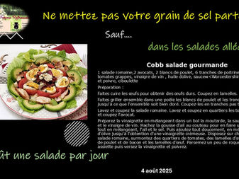 La salade du jour