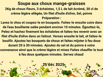le régime soupe fait mouche