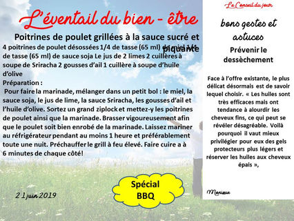 la recette du jour de radio adn