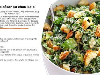 les salades