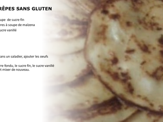 Mini crêpes sans gluten