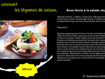 Et si on cuisinait    ....les légumes de saison