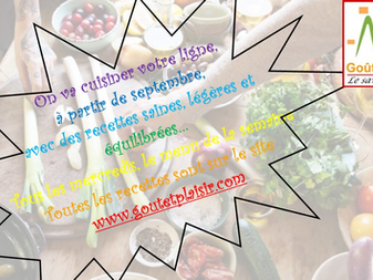 Nouveau - à partir de septembre