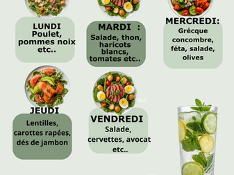 Les salades du 20 au 24 avril 2026