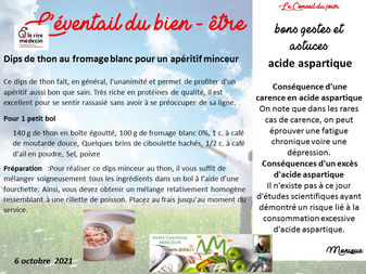 la recette du jour de radio adn