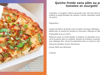 Je continue, j'attaque les graisses
