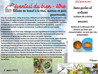 la recette du jour de radio adn 