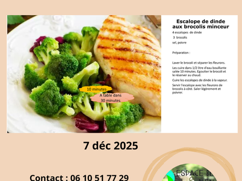 Recettes pour femmes pressées
