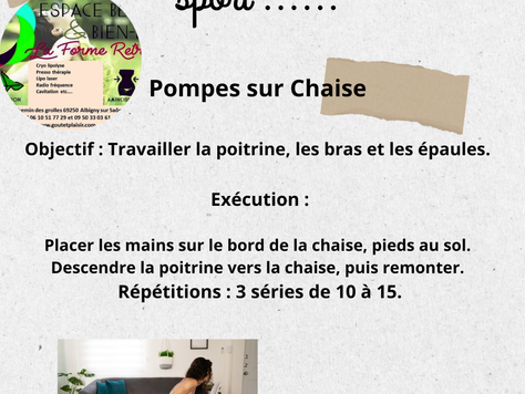 Pas le temps à la salle.....