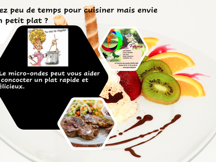 Vous avez peu de temps pour cuisiner mais envie d'un bon petit plat ?
