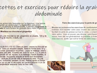 Réduire la graisse ...