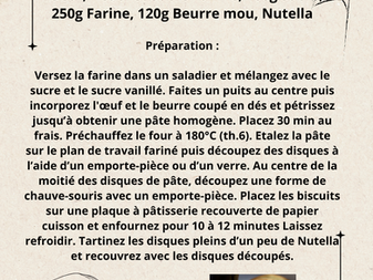 Recettes pour HALLOWEEN