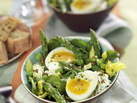 Les salades : Salade printanière