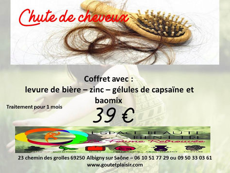 Chute de cheveux