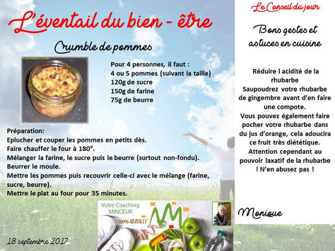 La recette u jour de Radio adn
