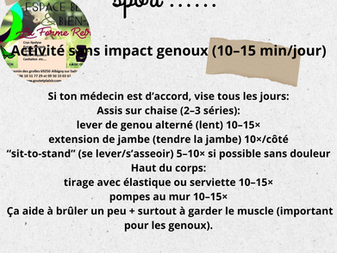 Pas le temps pour la salle