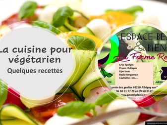 La cuisine pour végétarien