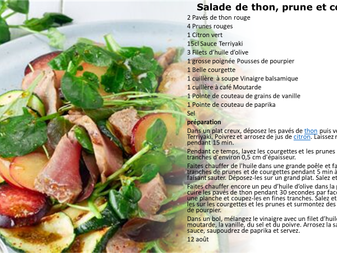 les salades