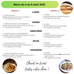 Menu de la semaine du 4 au 8 août 2025