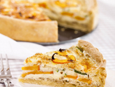 Quiche dinde et aux légumes de printemps