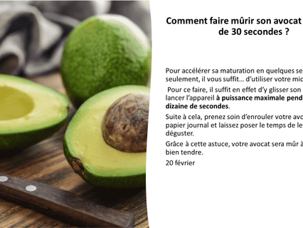 astuces en cuisine et a la maison