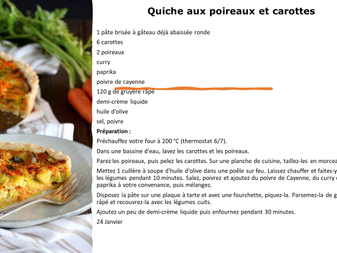 les quiches