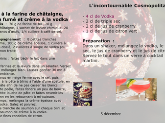 les apéros de Noël 