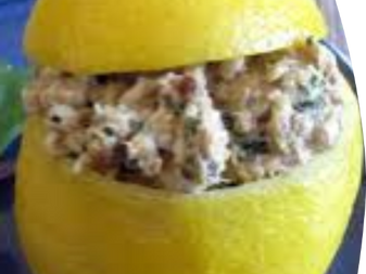 Citrons farcis au thon