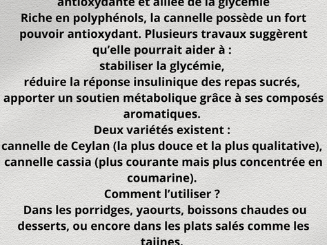 Les épices en cuisine