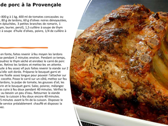 la santé, ça se cuisine
