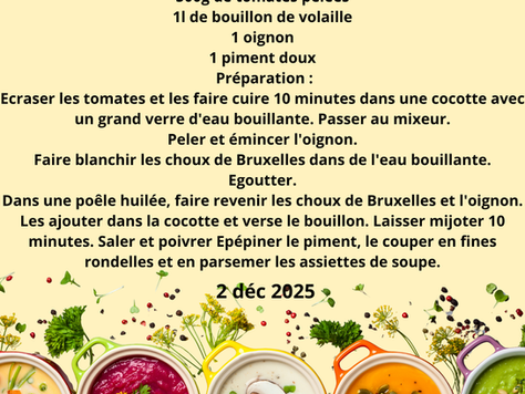 le réfime soupe fait mouche