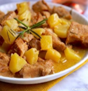 Rôti de porc à l'ananas