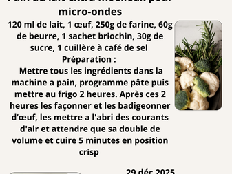 Je cuisine au micro ondes