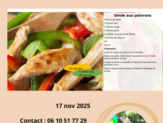 Recettes pour femmes pressées