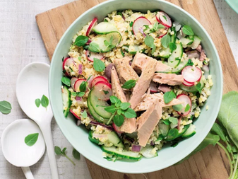 Cette semaine, je vous partage des salades à gogo, pour dire adieu les kilos !