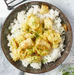 Poulet curry léger et chou-fleur 